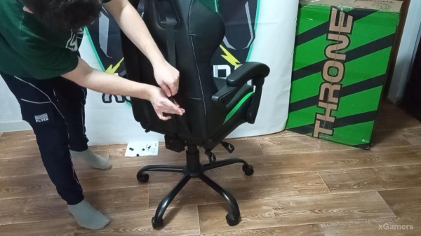 Сборка и обзор обновлённого игрового кресла VMMGAME THRONE Сборка и обзор обновлённого игрового кресла VMMGAME THRONE