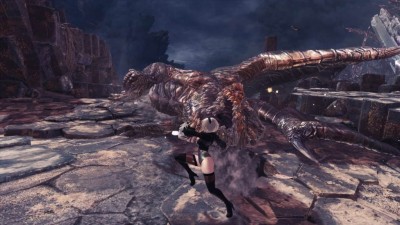 Непревзойденный опыт NieR Automata в Monster Hunter World, замена голоса, моделей и музыки Непревзойденный опыт NieR Automata в Monster Hunter World, замена голоса, моделей и музыки