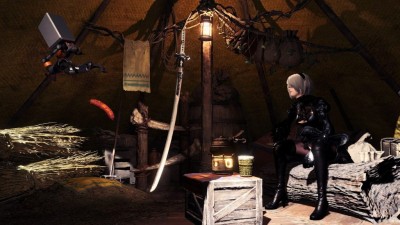 Непревзойденный опыт NieR Automata в Monster Hunter World, замена голоса, моделей и музыки Непревзойденный опыт NieR Automata в Monster Hunter World, замена голоса, моделей и музыки