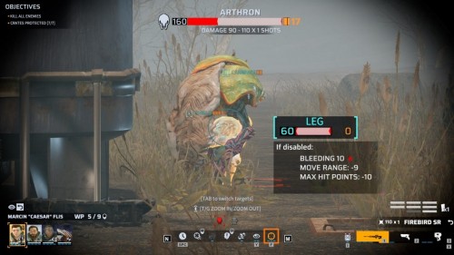 Гайд по стрельбе в Phoenix Point: свободное прицеливание и повреждение конечностей Гайд по стрельбе в Phoenix Point: свободное прицеливание и повреждение конечностей