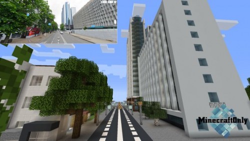Краснодар воссоздали в Minecraft Краснодар воссоздали в Minecraft