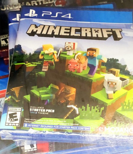 Minecraft Bedrock для PS4 может выйти до Нового года