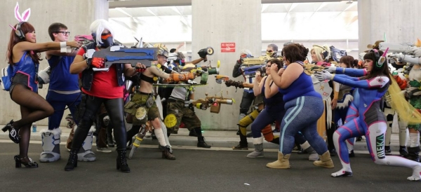 Косплей на Нью-Йоркском Comic-Con был потрясающим Косплей на Нью-Йоркском Comic-Con был потрясающим