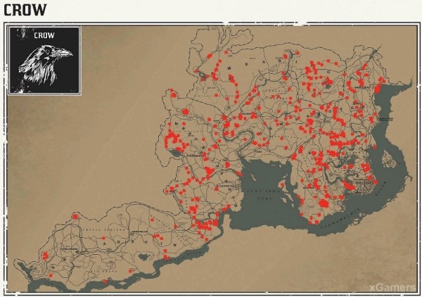 Red dead redemption 2 - животные. Карты с местами обитания Red dead redemption 2 - животные. Карты с местами обитания