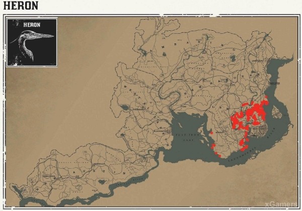 Red dead redemption 2 - животные. Карты с местами обитания Red dead redemption 2 - животные. Карты с местами обитания