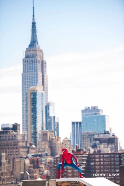 Косплей Spider-Man возвращается домой Косплей Spider-Man возвращается домой