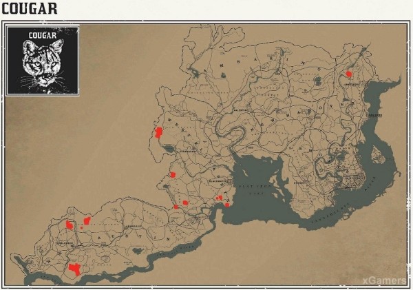 Red dead redemption 2 - животные. Карты с местами обитания Red dead redemption 2 - животные. Карты с местами обитания