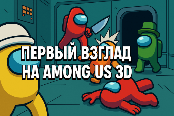 Крыса среди нас. Первый взгляд на Among Us 3D Крыса среди нас. Первый взгляд на Among Us 3D