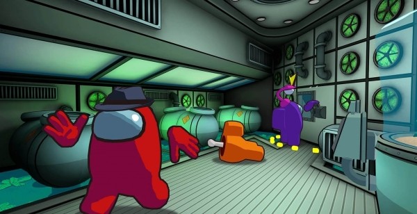 Крыса среди нас. Первый взгляд на Among Us 3D Крыса среди нас. Первый взгляд на Among Us 3D