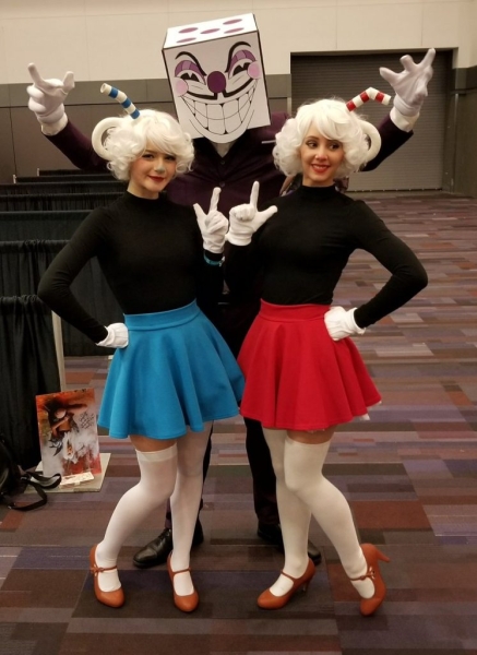 Потрясающий косплей персонажей «Cuphead» от очаровательных девушек! Потрясающий косплей персонажей «Cuphead» от очаровательных девушек!