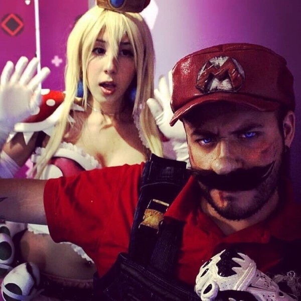 Супер Марио в потрясающем косплее в стиле сел-шейдинг Супер Марио в потрясающем косплее в стиле сел-шейдинг