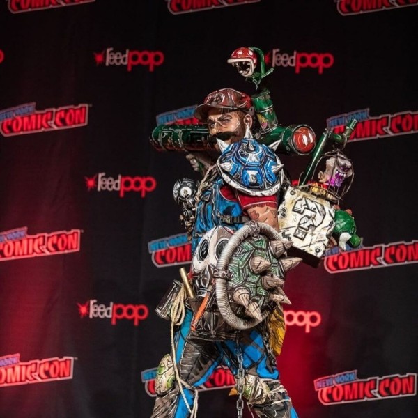 Супер Марио в потрясающем косплее в стиле сел-шейдинг Супер Марио в потрясающем косплее в стиле сел-шейдинг