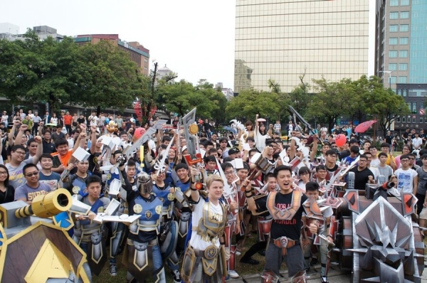 Битва за Азерот штурмует г. Тайпей на Тайване Битва за Азерот штурмует г. Тайпей на Тайване