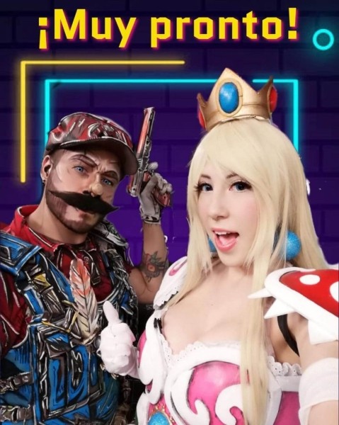 Супер Марио в потрясающем косплее в стиле сел-шейдинг Супер Марио в потрясающем косплее в стиле сел-шейдинг