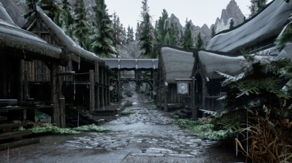 Ремастер Skyrim показали на новом движке Ремастер Skyrim показали на новом движке