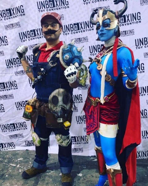 Супер Марио в потрясающем косплее в стиле сел-шейдинг Супер Марио в потрясающем косплее в стиле сел-шейдинг