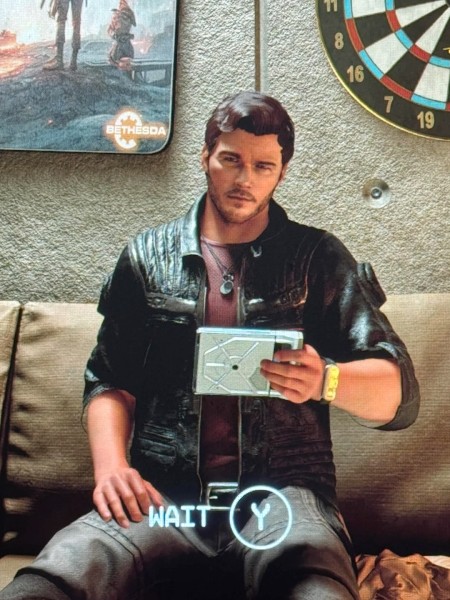 В Starfield нашли и показали Звездного Лорда из «Стражей Галактики» В Starfield нашли и показали Звездного Лорда из «Стражей Галактики»