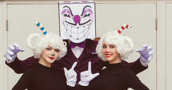 Потрясающий косплей персонажей «Cuphead» от очаровательных девушек! Потрясающий косплей персонажей «Cuphead» от очаровательных девушек!
