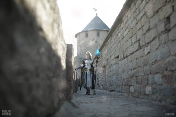 Косплей Королевы WarCraft Косплей Королевы WarCraft