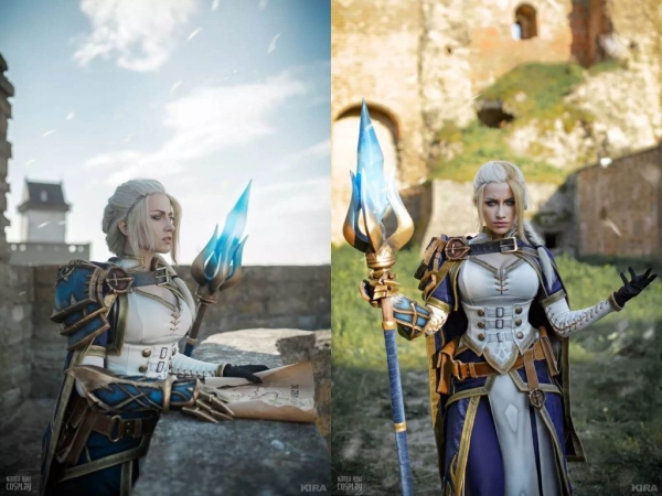 Косплей Королевы WarCraft Косплей Королевы WarCraft