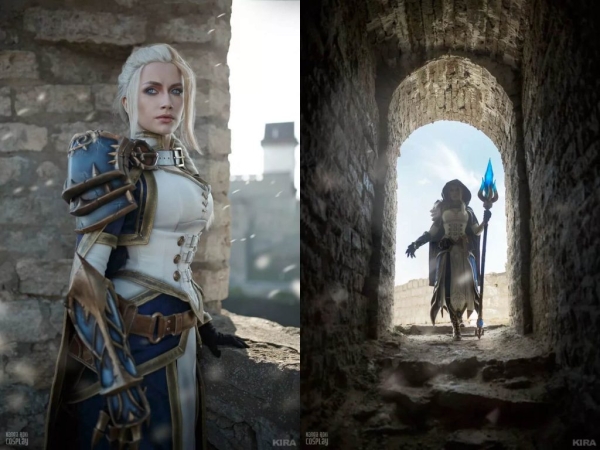 Косплей Королевы WarCraft Косплей Королевы WarCraft
