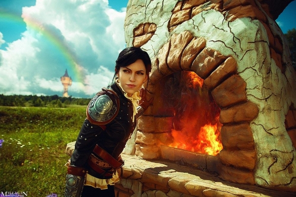 Лучший косплей на Сианну из The Witcher 3 Лучший косплей на Сианну из The Witcher 3