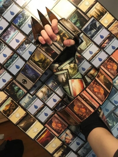 Косплей из настольной игры Magic: The Gathering