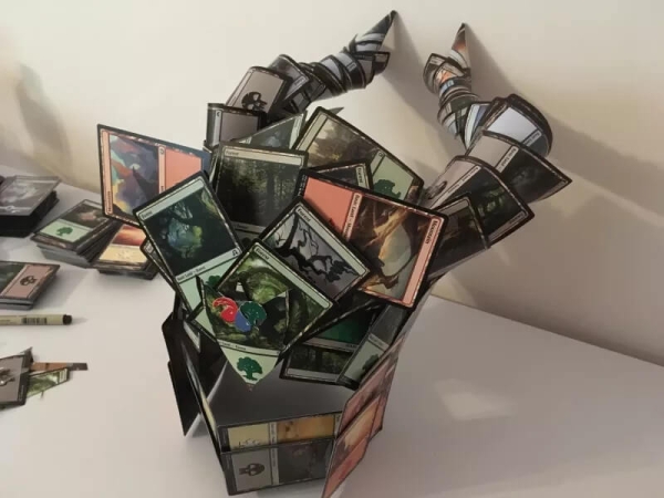 Косплей из настольной игры Magic: The Gathering