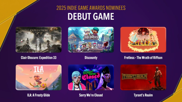 Expedition 33, Hades II и Silksong поборются за звание «Игры года» на The Indie Game Awards 2025 Expedition 33, Hades II и Silksong поборются за звание «Игры года» на The Indie Game Awards 2025