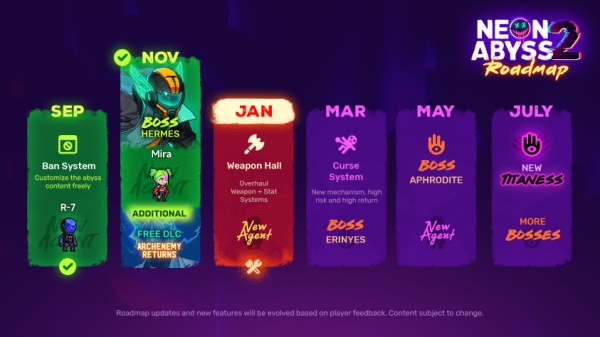 В рогалик Neon Abyss 2 добавили новых боссов, агента и не только