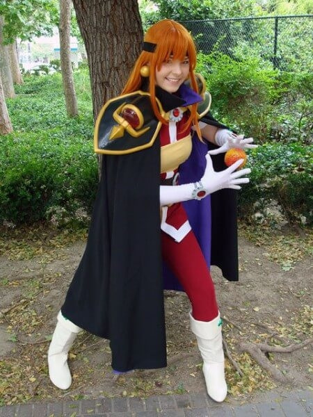 Марида в роли Лины Инверс &mdash; косплей аниме-сериала &laquo;Рубаки&raquo;