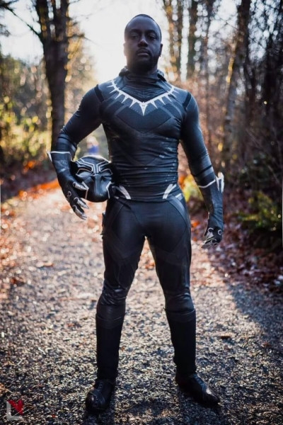 Косплей &ldquo;Черной Пантеры&rdquo; качества A+