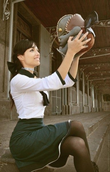 Ягненок Колумбии: милый косплей Элизабет из Bioshock Infinite