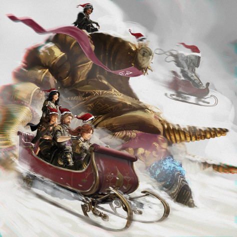 Разработчики поздравляют с Новым годом и Рождеством!