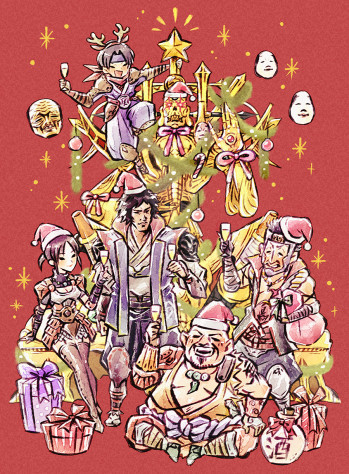 Разработчики поздравляют с Новым годом и Рождеством!