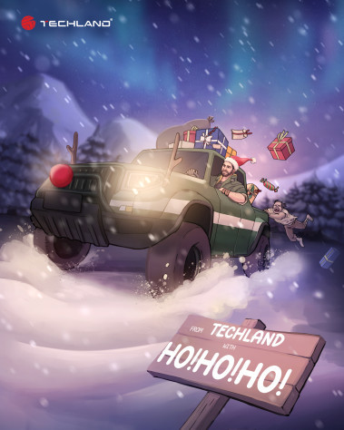 Разработчики поздравляют с Новым годом и Рождеством!