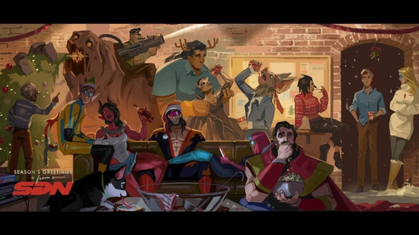 Разработчики поздравляют с Новым годом и Рождеством!