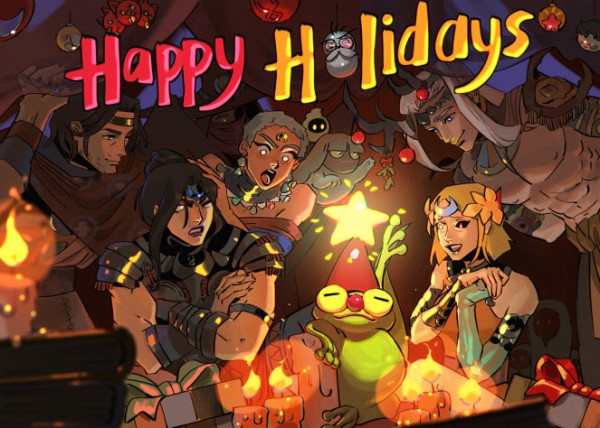 Разработчики поздравляют с Новым годом и Рождеством!