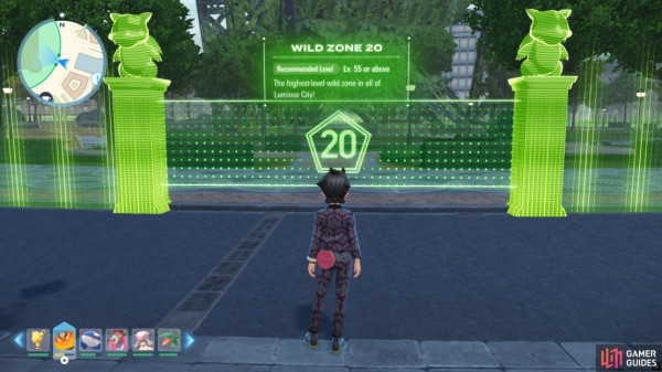 Найдите редких покемонов в Wild Zone 20!