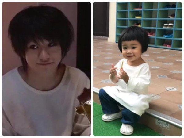 У ребенка получился косплей по аниме Тетрадь смерти