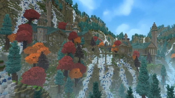 Hytale взрывает границы: построй эльфийский Rivendell