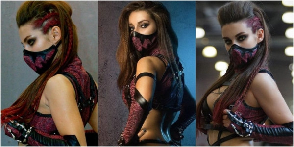 Лучший косплей Милины из Mortal Kombat Лучший косплей Милины из Mortal Kombat