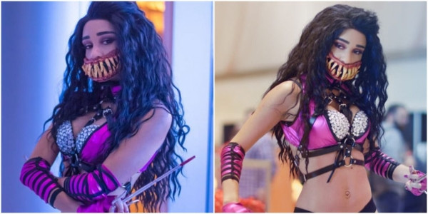 Лучший косплей Милины из Mortal Kombat Лучший косплей Милины из Mortal Kombat