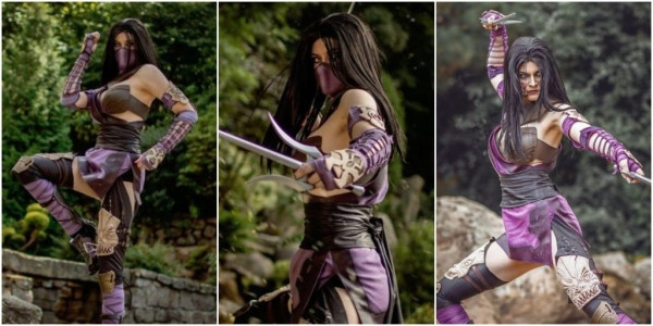 Лучший косплей Милины из Mortal Kombat Лучший косплей Милины из Mortal Kombat