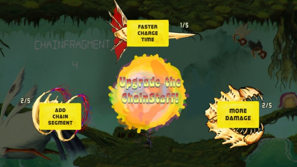 Причудливый платформер про инопланетное вторжение ChainStaff стартует 8 апреля