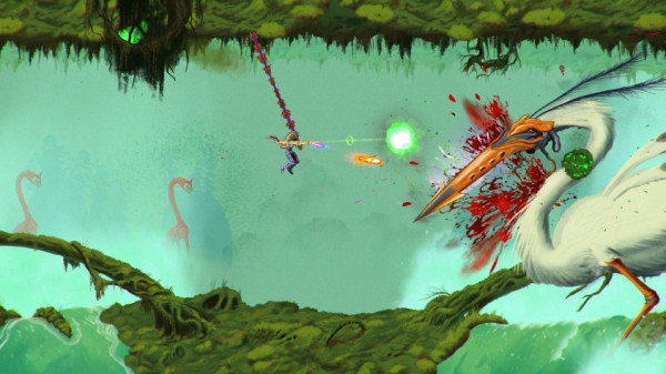 Причудливый платформер про инопланетное вторжение ChainStaff стартует 8 апреля