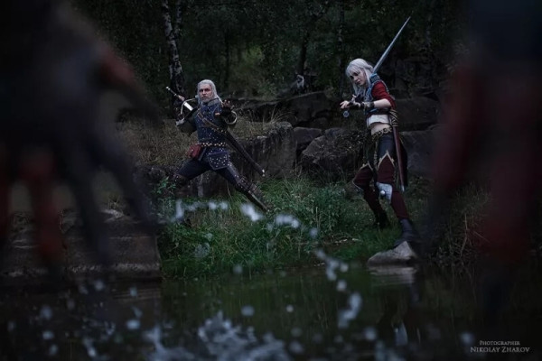 Семейный косплей Ведьмака Семейный косплей Ведьмака