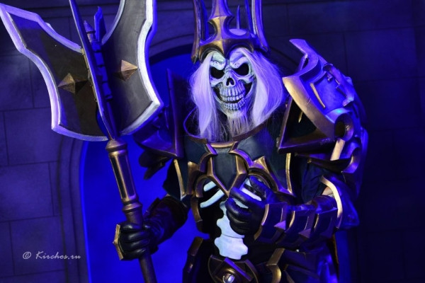 Металлический косплей на Короля Леорика