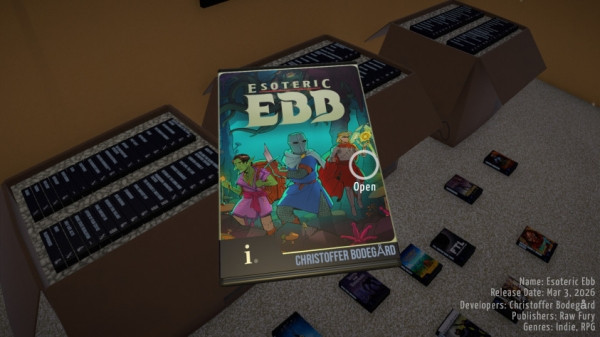 Анонс BOXROOM &mdash; симулятора расставления своих игр из Steam по полочкам