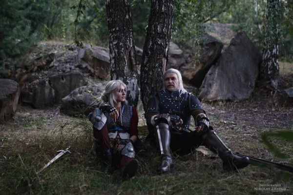 Семейный косплей Ведьмака Семейный косплей Ведьмака